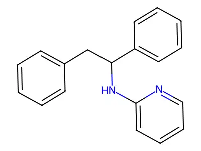 2-(1,2-Diphenylethylamino)-pyridine structure