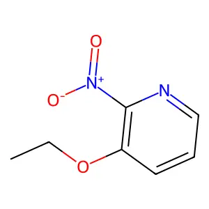 Pyridine, 3-ethoxy-2-nitro- structure