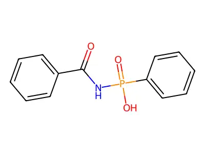 Phenyl(phenylcarbamoyl)phosphinic acid structure