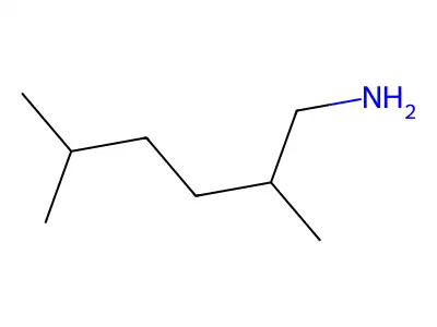 2,5-Dimethylhexan-1-amine structure