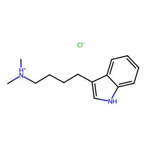 Indole, 3-(4-(dimethylamino)butyl)-, hydrochloride structure