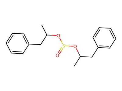 Bis(1-phenylpropan-2-yl) sulfite structure