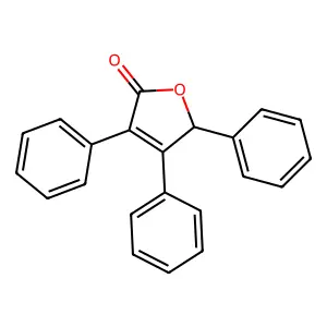 2,3,4-triphenyl-2H-furan-5-one structure