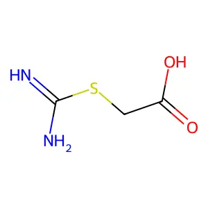 2-((氨基亚胺甲基)硫代)乙酸 structure