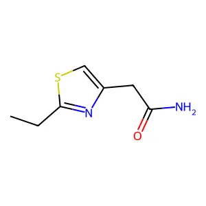 2-(2-Ethyl-1,3-thiazol-4-yl)acetamide structure