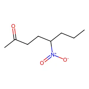 5-Nitro-2-octanone structure