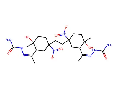 [(Z)-1-[5-[2-[3-[(Z)-N-(carbamoylamino)-C-methylcarbonimidoy structure