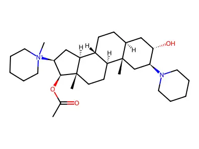 3-Hydroxyvecuronium structure