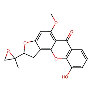 Psorospermin structure