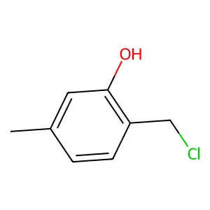 2-(Chloromethyl)-5-methylphenol structure