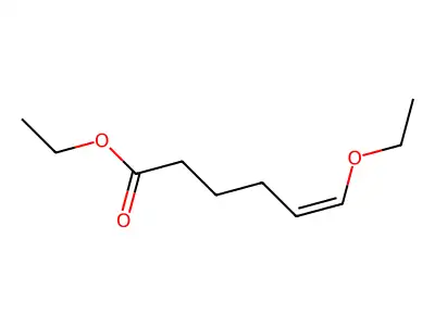 Ethyl 6-ethoxyhex-5-enoate structure