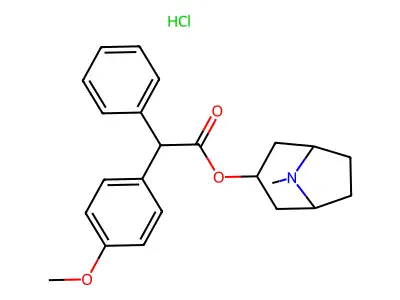 Methoxytropacin, hydrochloride structure