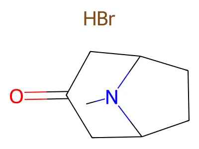 托品酮 structure