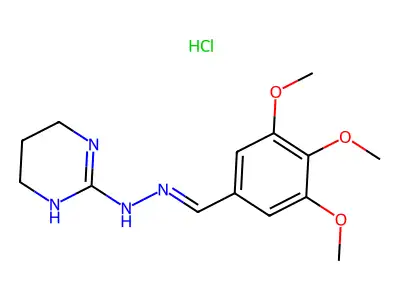 2-3,4,5,6-tetrahydropyrimidine structure
