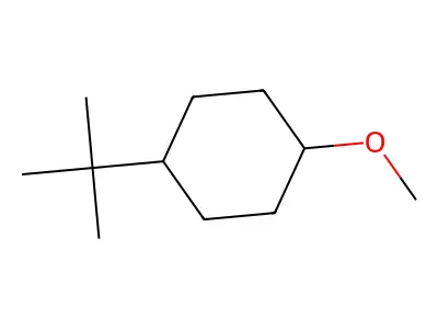 1-Tert-butyl-4-methoxycyclohexane structure