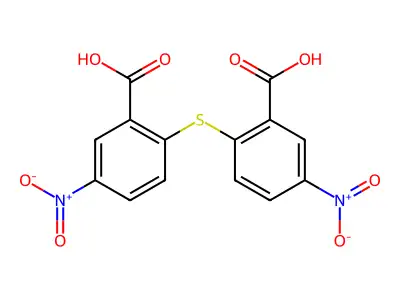 Benzoic acid, 2,2'-thiobis[5-nitro- structure