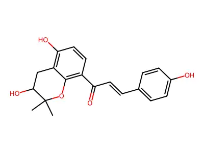 Bavachromanol structure