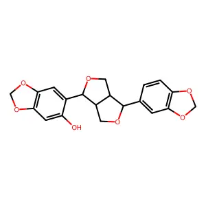 芝麻素酚 structure