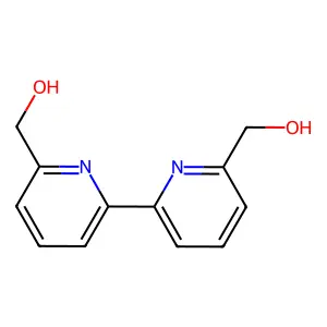 [2,2'-Bipyridine]-6,6'-diyldimethanol structure