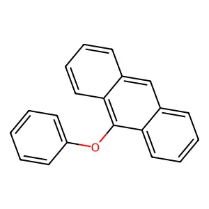 9-Phenoxyanthracene structure