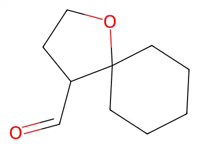 1-Oxaspiro[4.5]decane-4-carbaldehyde structure