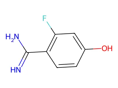 4-(Diaminomethylidene)-3-fluorocyclohexa-2,5-dien-1-one structure