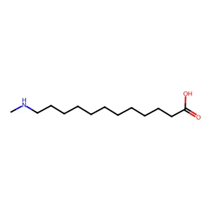 12-(甲氨基)十二烷酸 structure