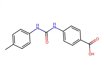 1-(4-Carboxyphenyl)-3-(P-tolyl)urea structure