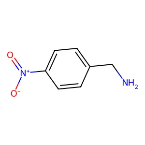 4-硝基苄胺 structure