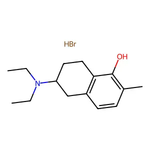 N,N-Diethyl-5-hydroxy-6-methyl-2-aminotetralin structure
