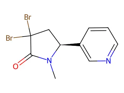 3,3-Dibromo Cotinine structure