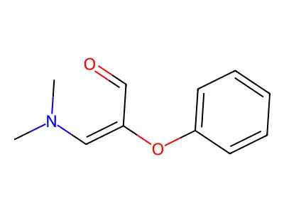 3-(Dimethylamino)-2-phenoxyprop-2-enal structure