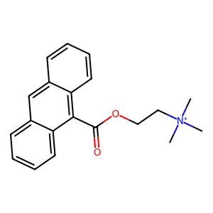 9-Anthroylcholine structure
