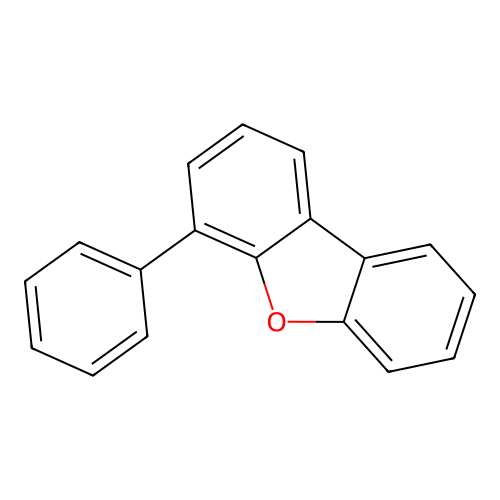 4-Phenyldibenzofuran structure
