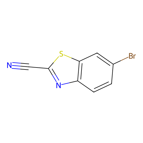 6-Bromobenzo[d]thiazole-2-carbonitrile structure