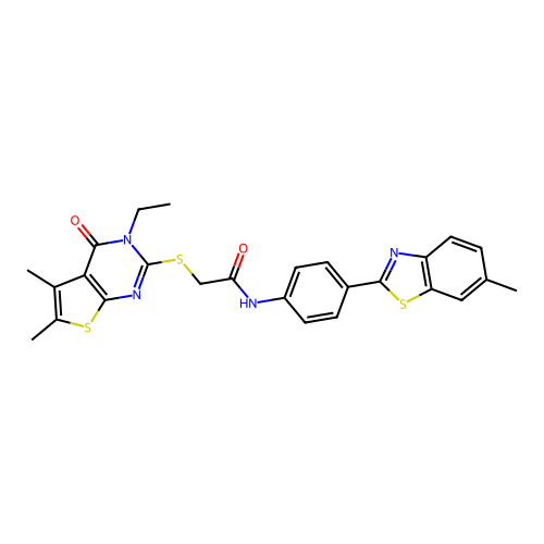 C26H24N4O2S3 structure