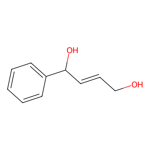 1-Phenylbut-2-ene-1,4-diol structure