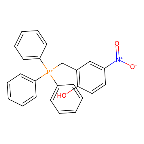 (2-Hydroxy-5-nitrobenzyl)triphenylphosphonium structure