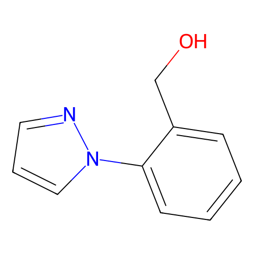 2-(1-Pyrazolyl)benzyl Alcohol structure