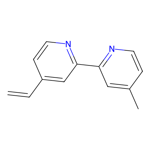 4-Methyl-4'-vinyl-2,2'-bipyridine structure