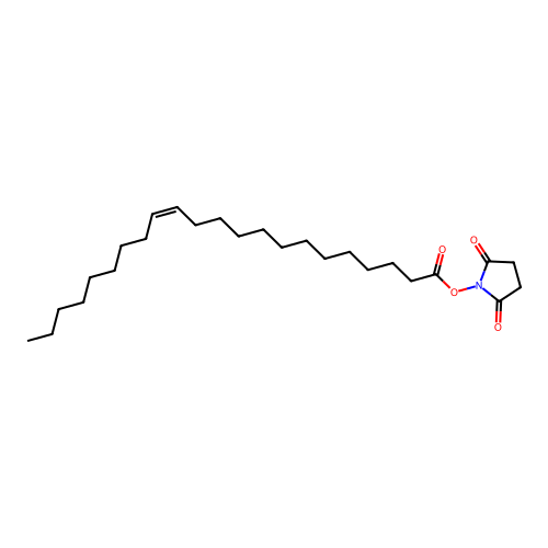 N-hydroxysuccinimide erucic acid structure