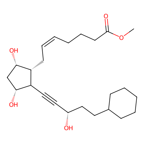 Alfaprostol structure