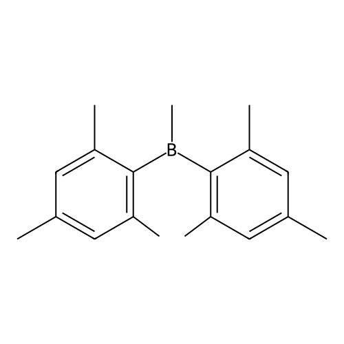 Methyldimesitylborane structure