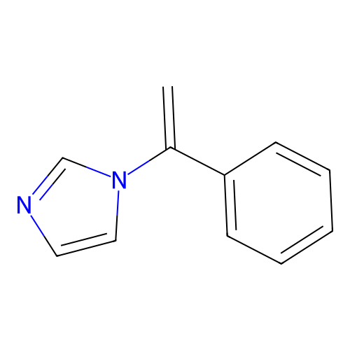 1H-Imidazole, 1-(1-phenylethenyl)- structure