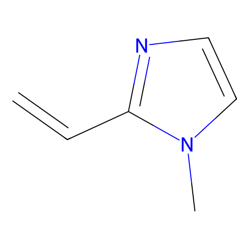1-Methyl-2-vinyl-1H-imidazole structure