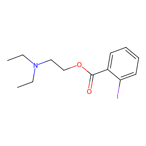 2-(Diethylamino)ethyl 2-iodobenzoate structure
