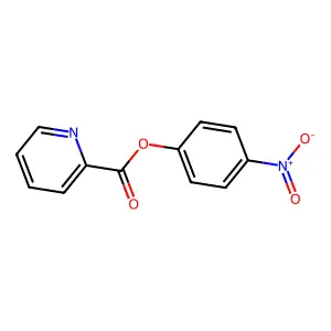 4-Nitrophenyl picolinate structure