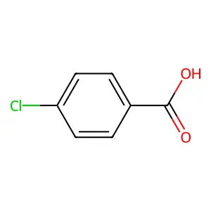 4-氯苯甲酸 structure