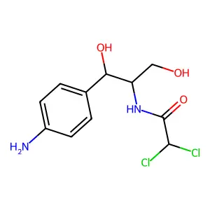 Alpha-N-Dichloroacetyl-P-Aminophenylserinol structure