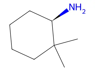 (r)-2,2-Dimethylcyclohexanamine structure